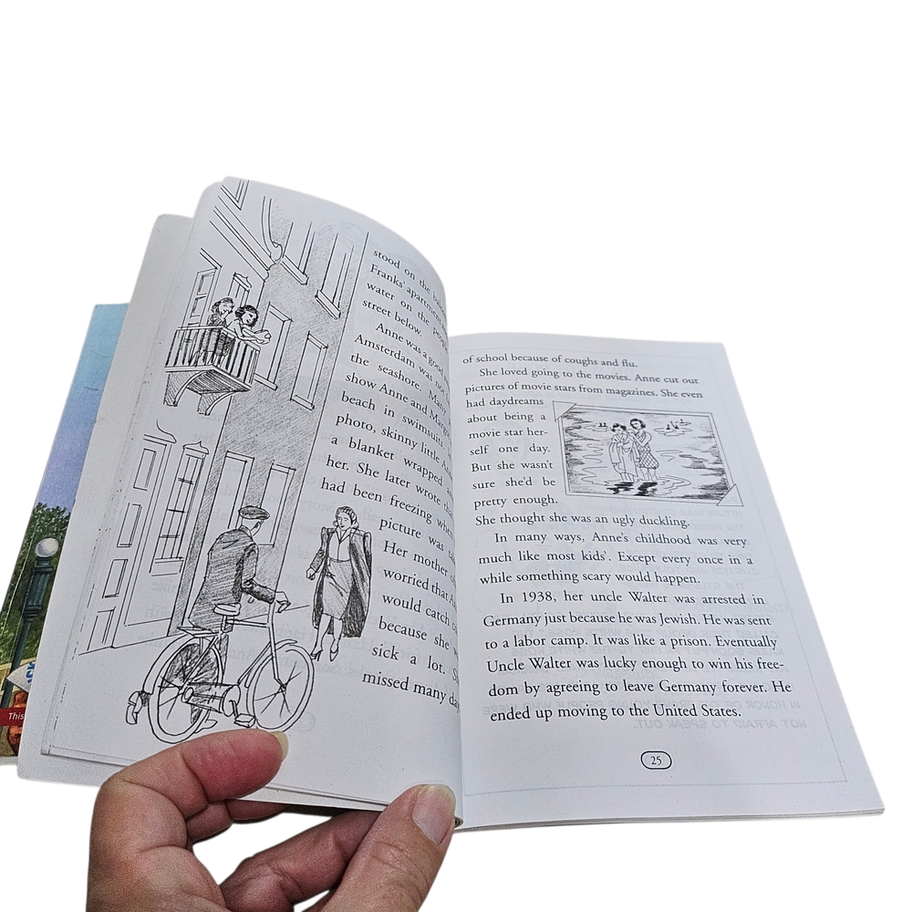 Who Was Walt Disney & Who Was Anne Frank Books Official WhoHQ Books - Picture 3 of 4